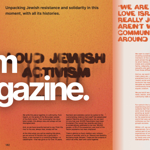 Jewish and Palestinian solidarity: Loud Jewish activism