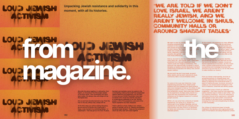 Jewish and Palestinian solidarity: Loud Jewish activism