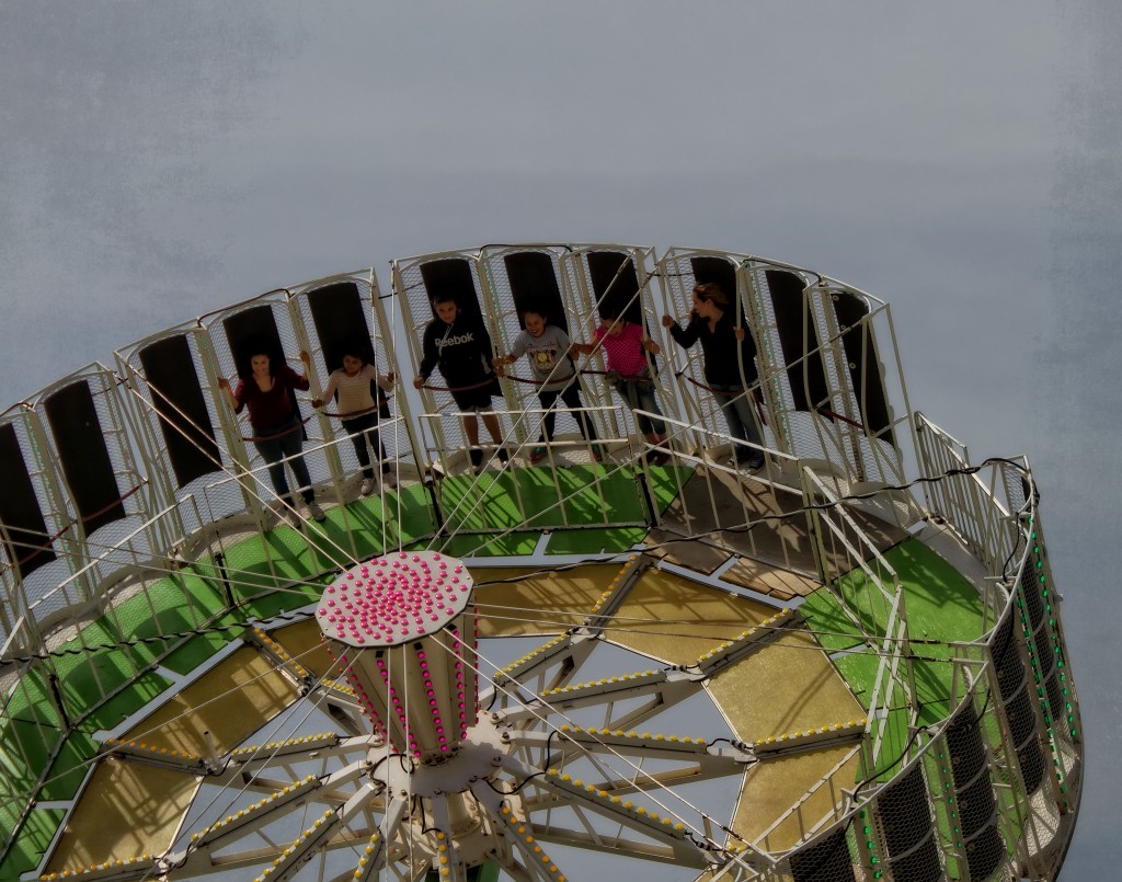 A ride at an amusement park