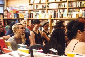 Archer Magazine launch, Bluestockings Bookstore, New York (Photo: Alexis Desaulniers-Lea)
