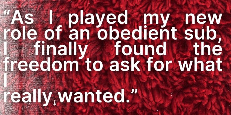 A quote from this article about Dungeons & Dragons & sex: "As I played my new role of an obedient sub, I finally found the freedom to ask for what I really want.