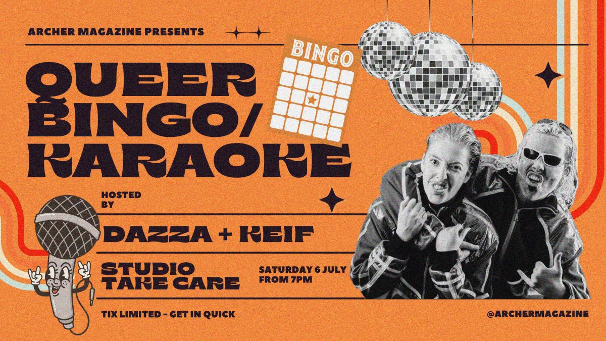 Join us for QUEER BINGO/KARAOKE hosted by Dazza and Keif!