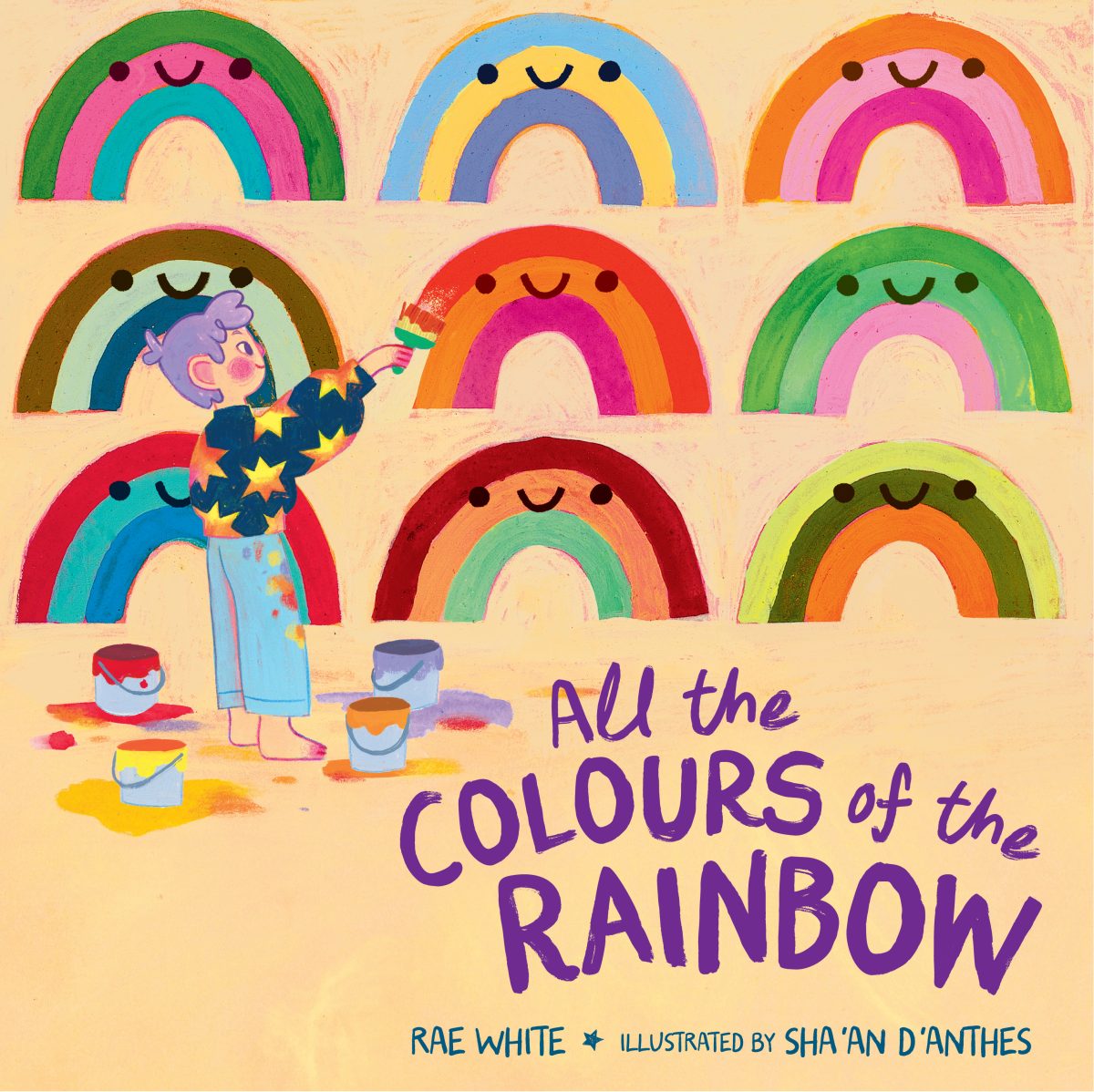 Cover of 'All the Colours of the Rainbow'.