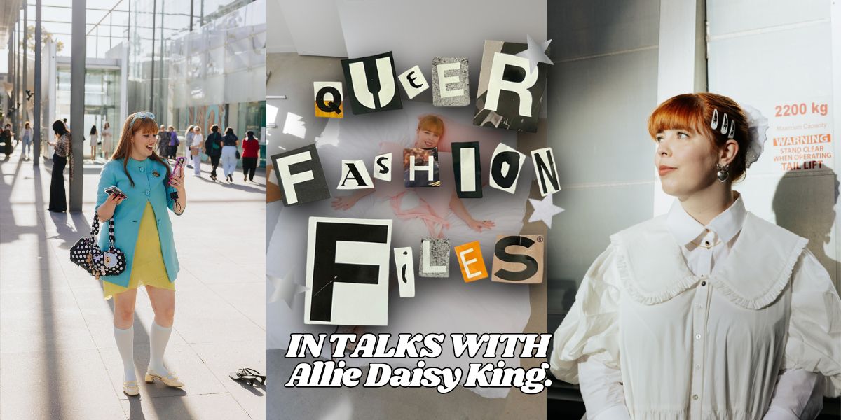 Queer Fashion Files: Interview with ace icon Allie Daisy King