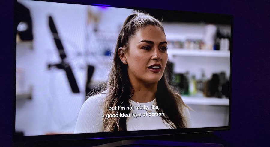 Screenshot from The Ultimatum season 2. "I'm really not a good idea type of person."