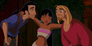 Miguel, Chel and Tulio from The Road to El Dorado.