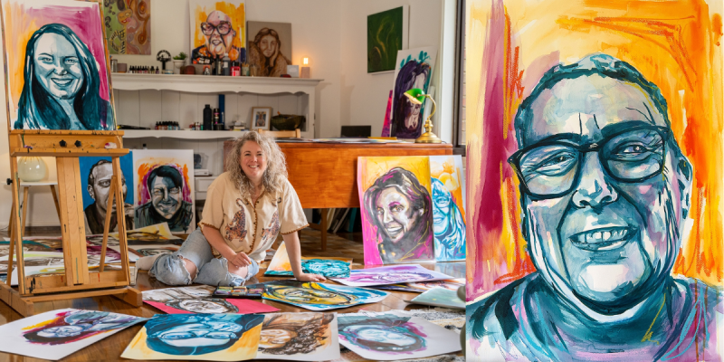 Lesbian painting: Storytelling and reclamation through art