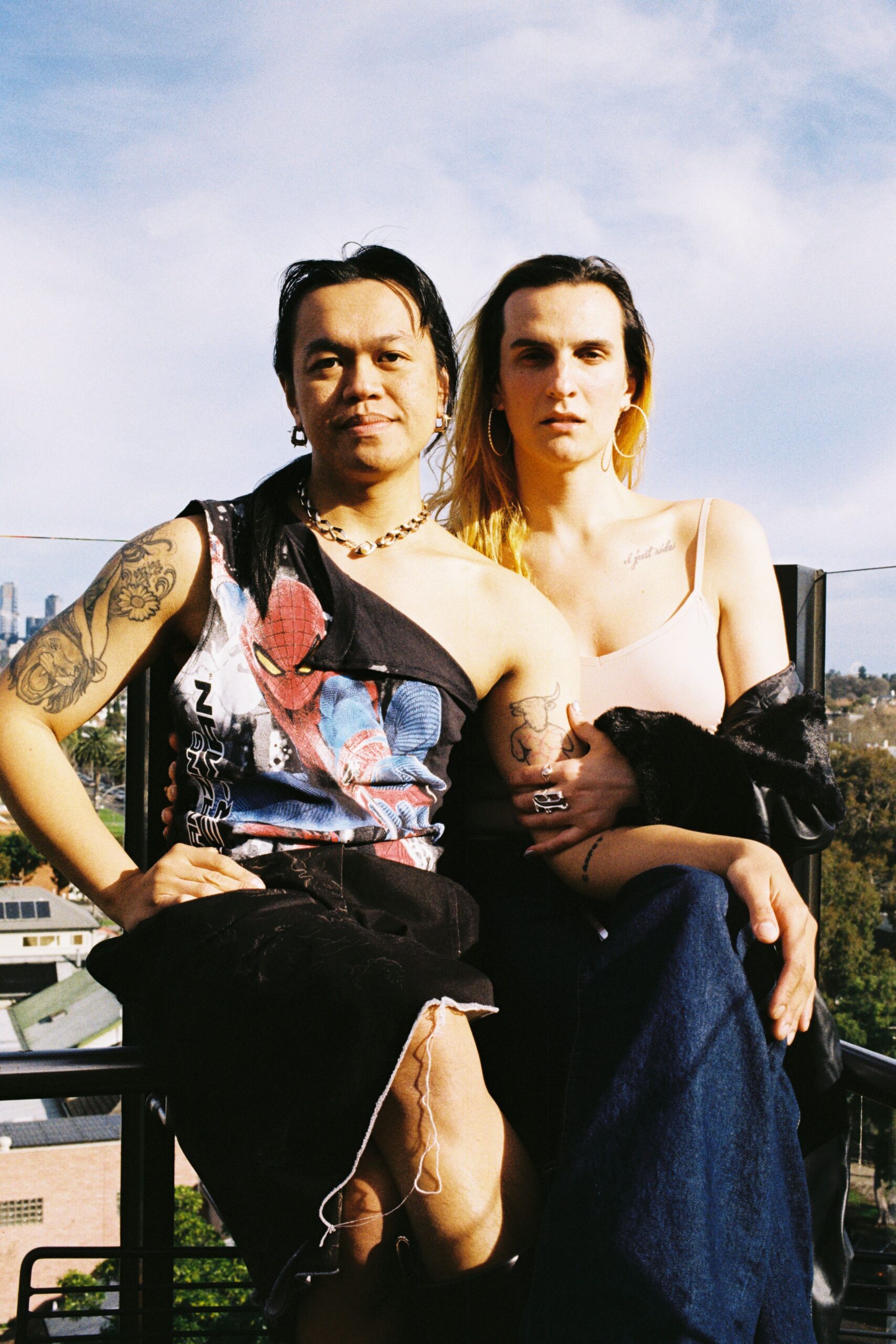 Malaya and Bayley, trans women and besties.